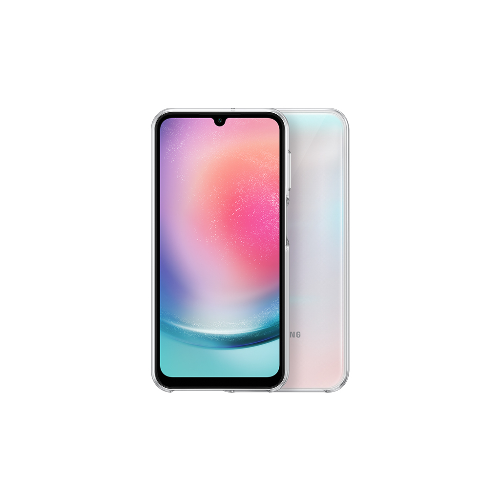 Чохол до мобільного телефона Samsung Clear Case Galaxy A24 (A245) Transparent (EF-QA245CTEGRU) - зображення 2