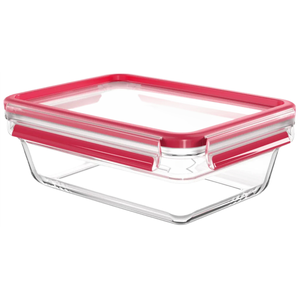Харчовий контейнер Tefal Master Seal, Набір 3шт, жаростійке скло, прозорий (N1050910) - зображення 2