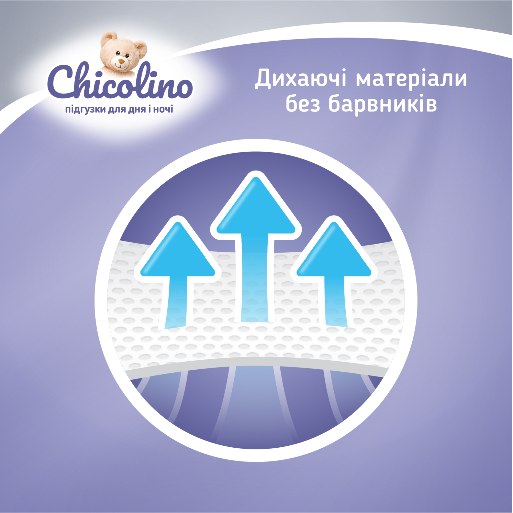 Підгузки Chicolino Medium Розмір 5 (11-25 кг) унісекс 32 шт (4823098410829) - зображення 7