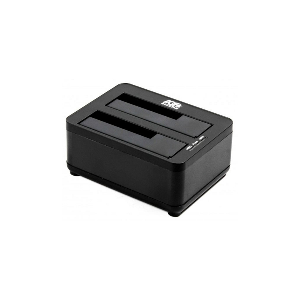 Док-станція для накопичувачів AgeStar 3UBT8 (Black) - зображення 1