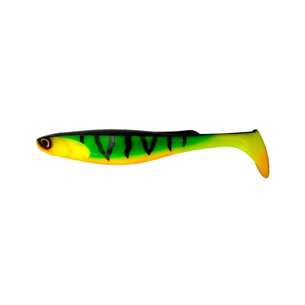 Силікон рибальський FishUP RAM Shad 8" 356 - Fire Tiger (1шт/уп) (1864.11.28) - зображення 1