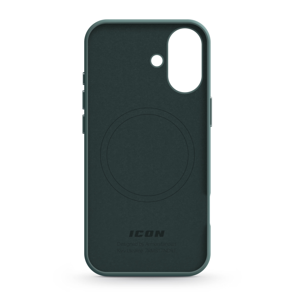 Чохол до мобільного телефона Armorstandart ICON2 MagSafe Apple iPhone 16 Lake Green (ARM81313) - зображення 2