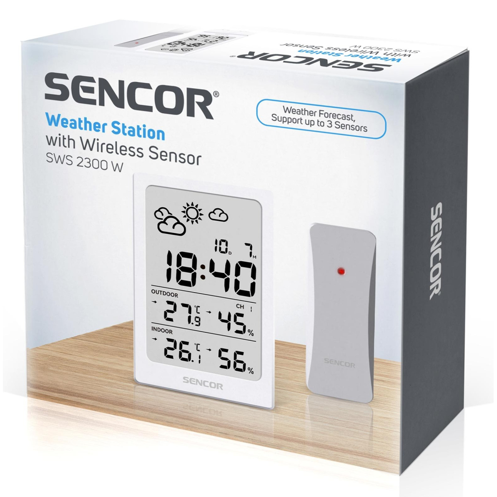 Метеостанція Sencor SWS2300W - изображение 5