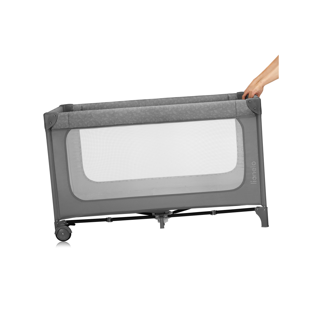 Дитячий манеж Lionelo JASMIN EASY FOLD GREY STONE (LO-JASMIN EASY FOLD GREY STONE) - зображення 12