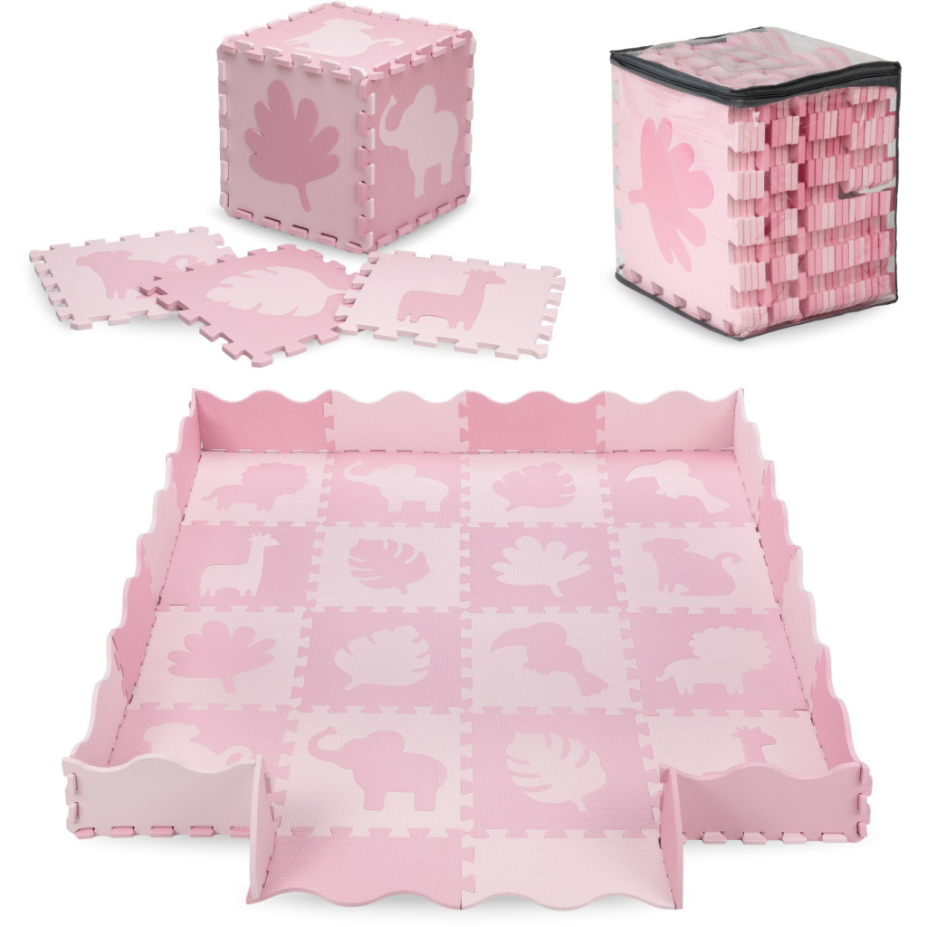Дитячий килимок MoMi пазл Zawi 150 х 150 см Pink (MAED00012) - зображення 3