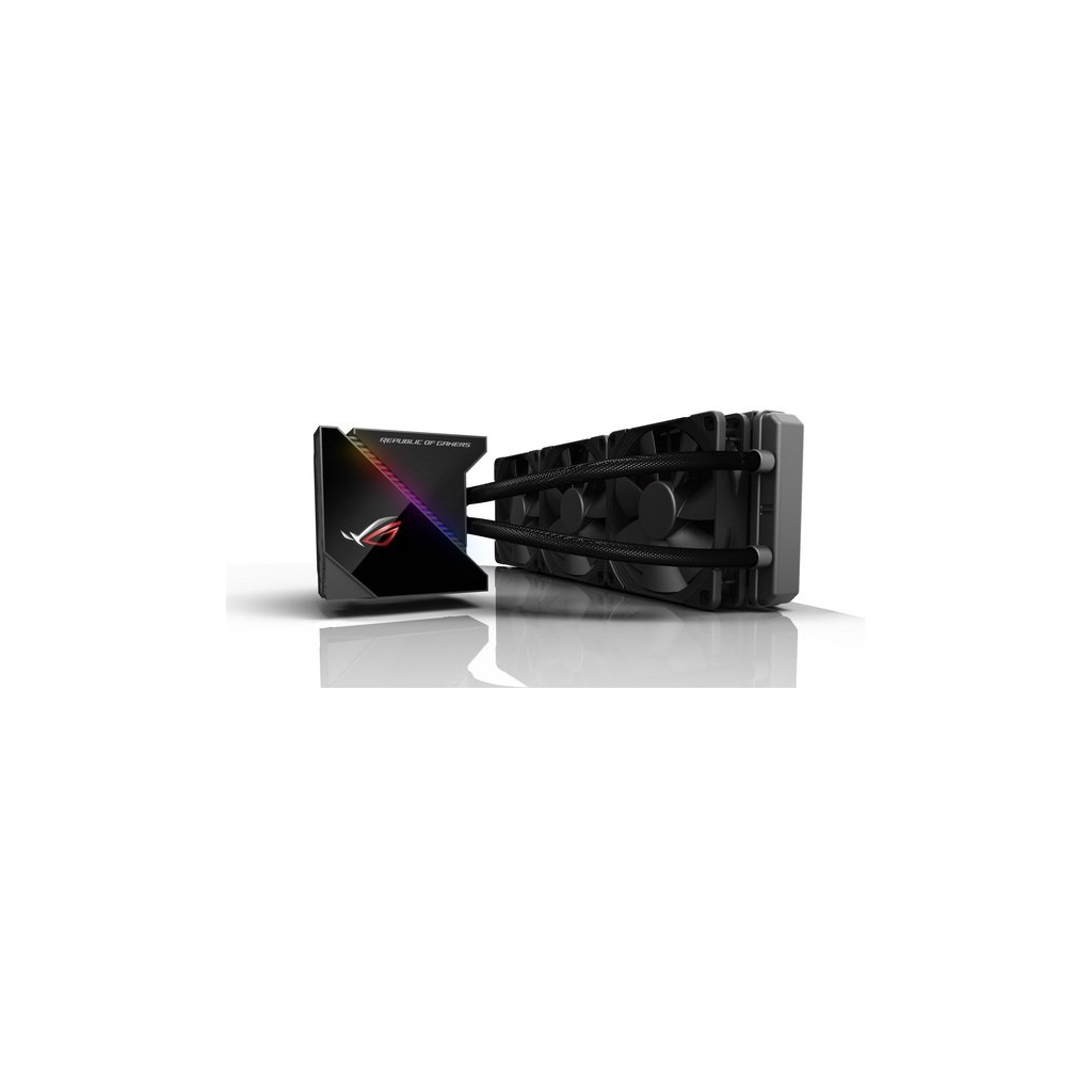 Система рідинного охолодження ASUS ROG RYUJIN 360 LGA 115x,1366, 2011, 2011-3, 2066AMD AM4, TR4* OLED-дисплей вентилят (90RC0020-M0UAY0) - зображення 2