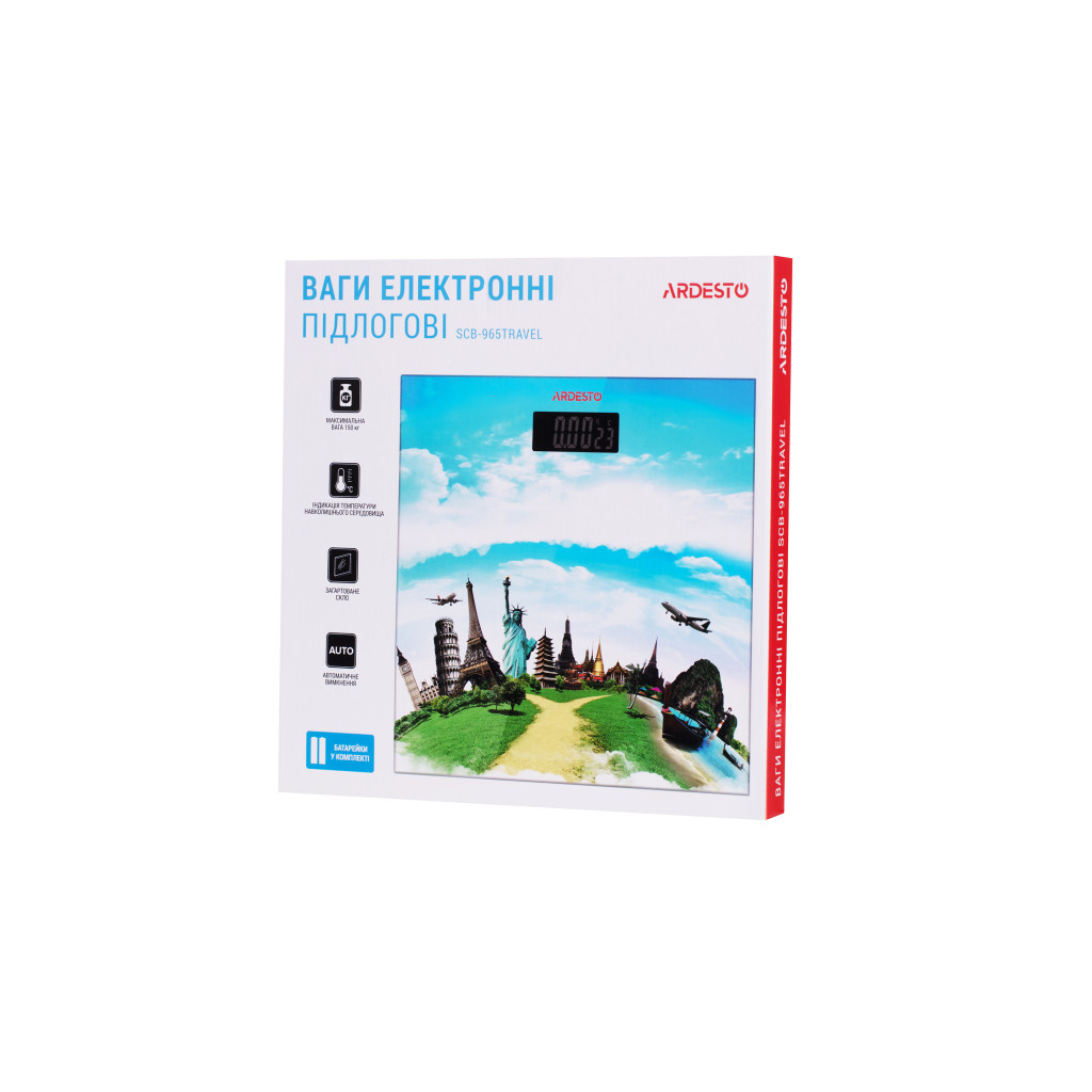 Ваги підлогові Ardesto SCB-965TRAVEL - зображення 7