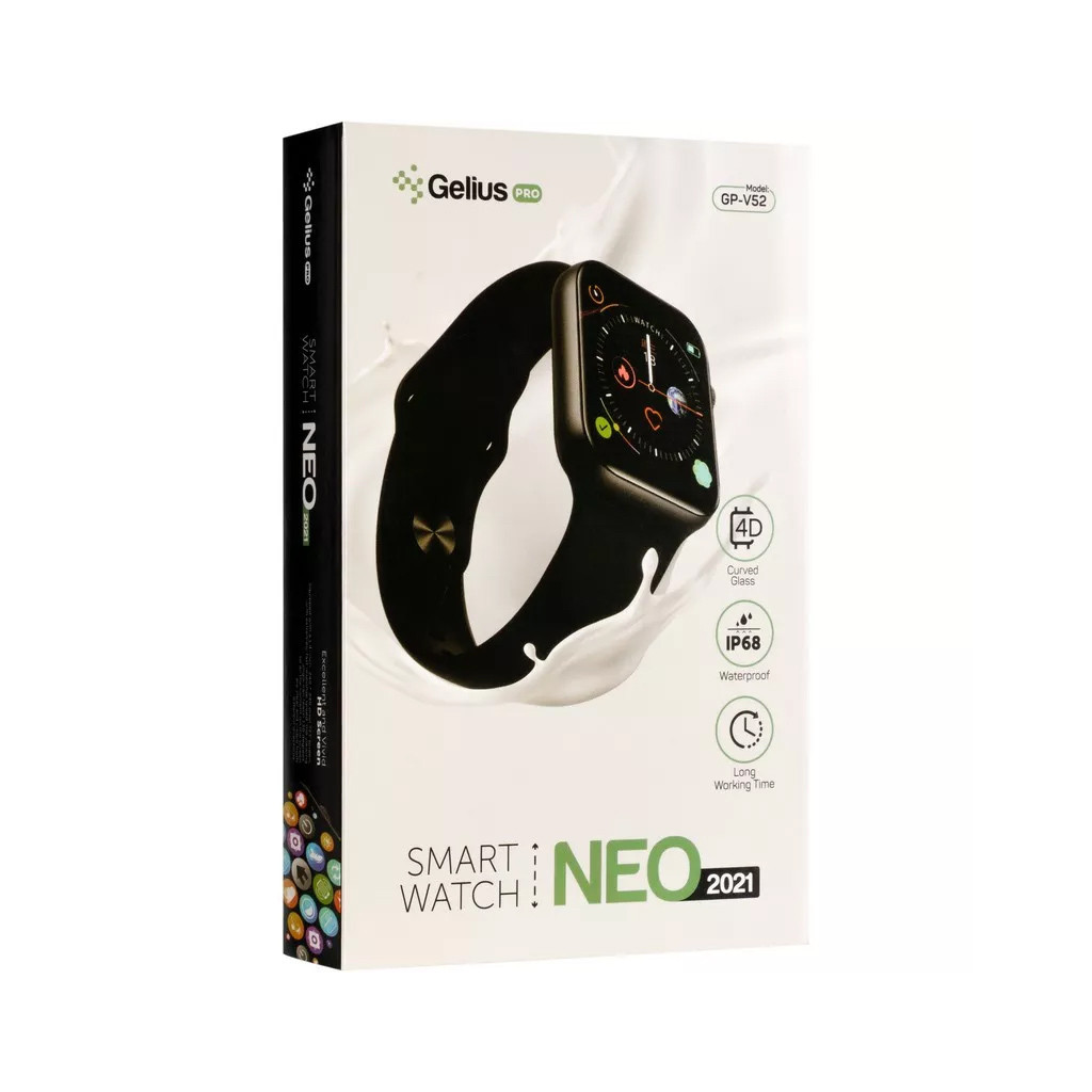Смарт-годинник Gelius Pro (NEO 2021) (IP68) Black - зображення 10