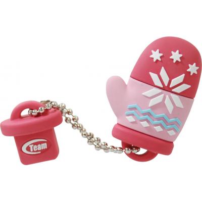 USB флеш накопичувач Team 4GB T134 Pink USB 2.0 (TT1344GK01) - зображення 1