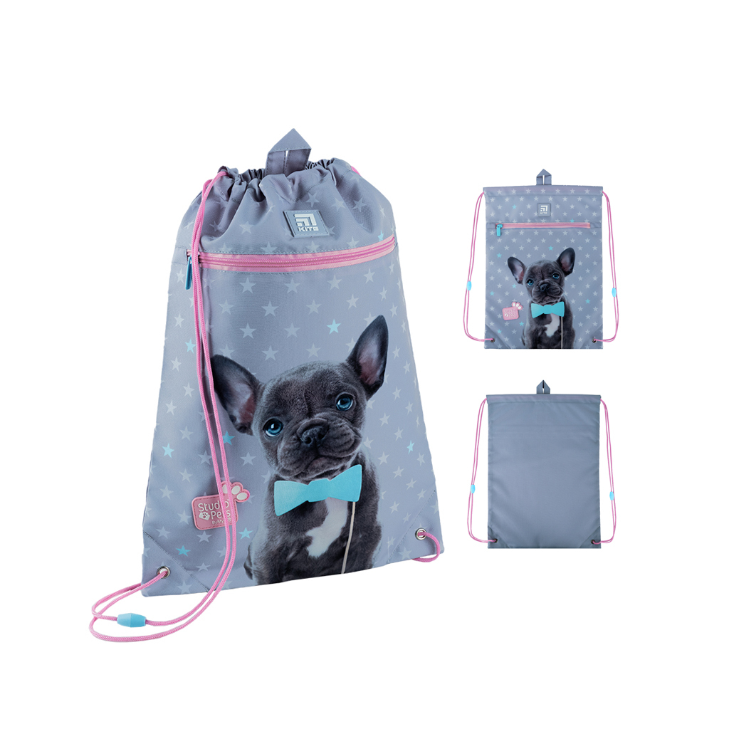 Сумка для взуття Kite Studio Pets Сіра (SP24-601M-3) - зображення 1