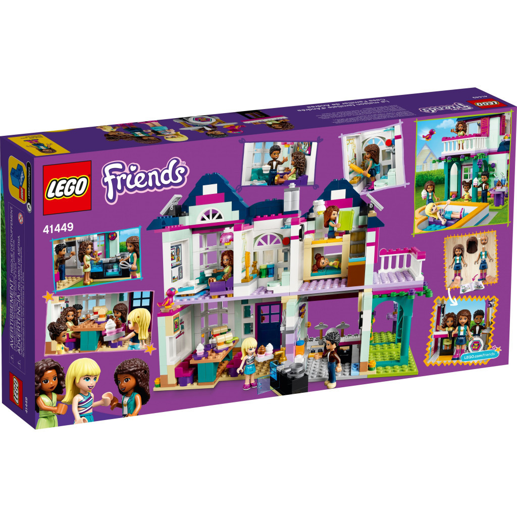 Конструктор LEGO Friends Родинний дім Андреа 802 деталі (41449) - зображення 12
