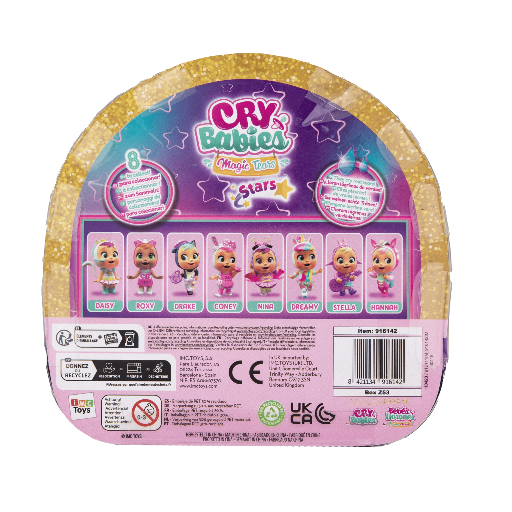 Лялька IMC Cry babies Зіркові таланти Міні лялька Дрімі (916142) - зображення 4