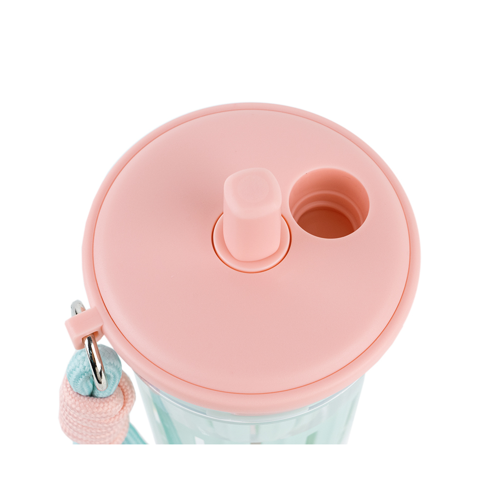 Пляшка для води Kite 650 мл, рожево-зелений (K25-1219-1) - зображення 2