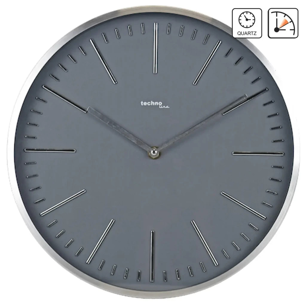 Настінний годинник Technoline WT7215 Grey (WT7215) (DAS301215) - зображення 2