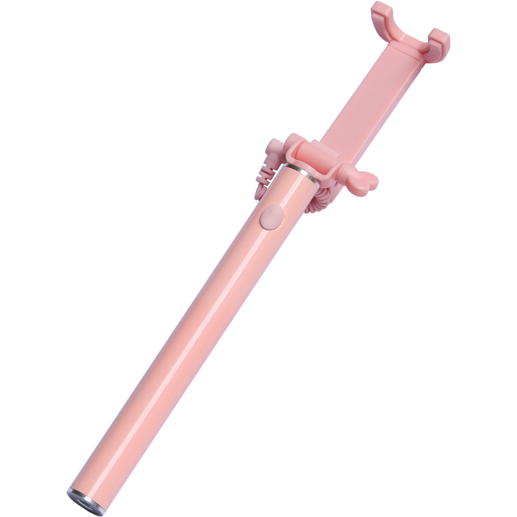 Монопод для селфі Grand-X Elegant 3,5 U-кріплення, персиковий (E3UPC) - зображення 1