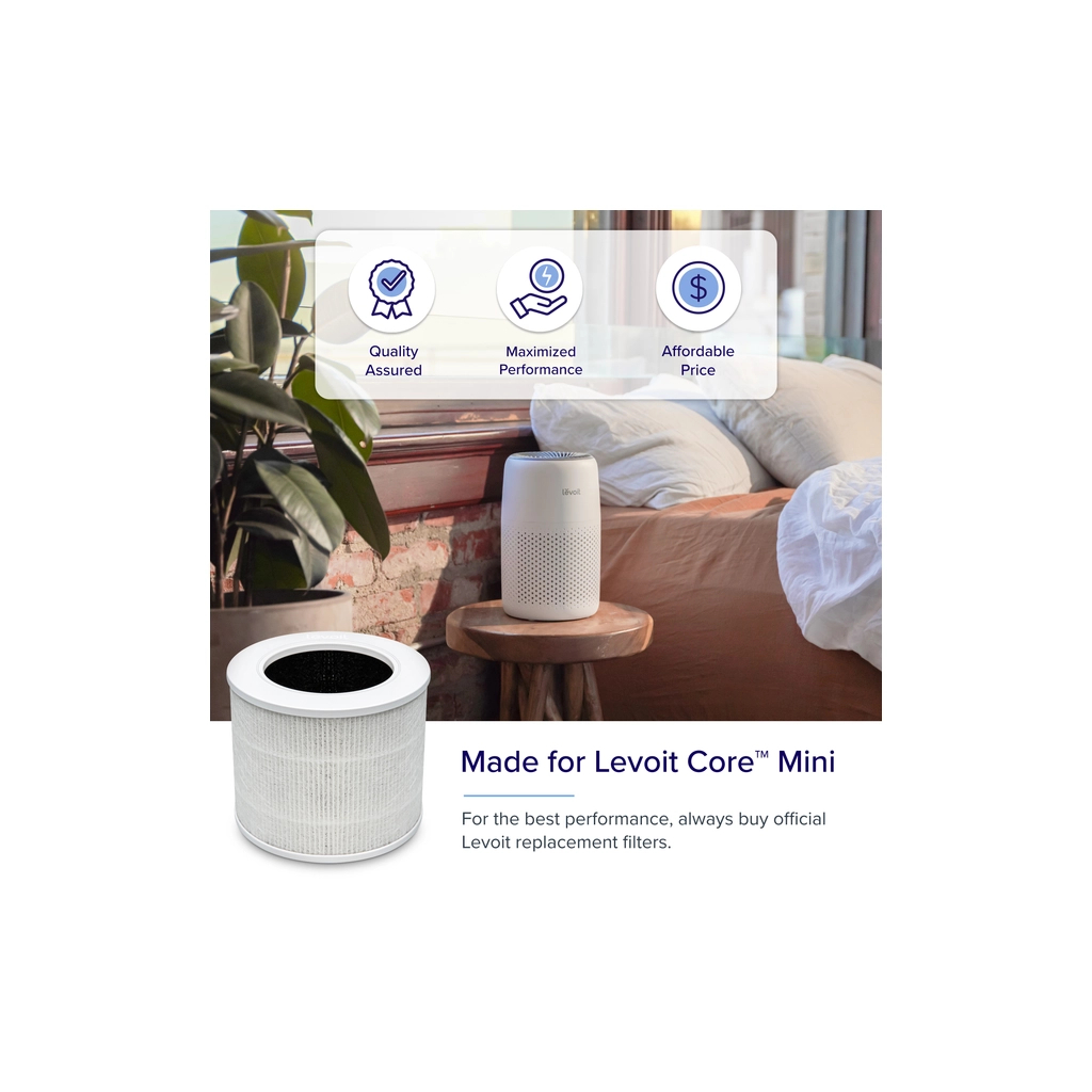 Фільтр для очисника/зволожувача повітря Levoit Core Mini LRF-C161-WEU (HEACAFLVNEU0077Y) - зображення 3