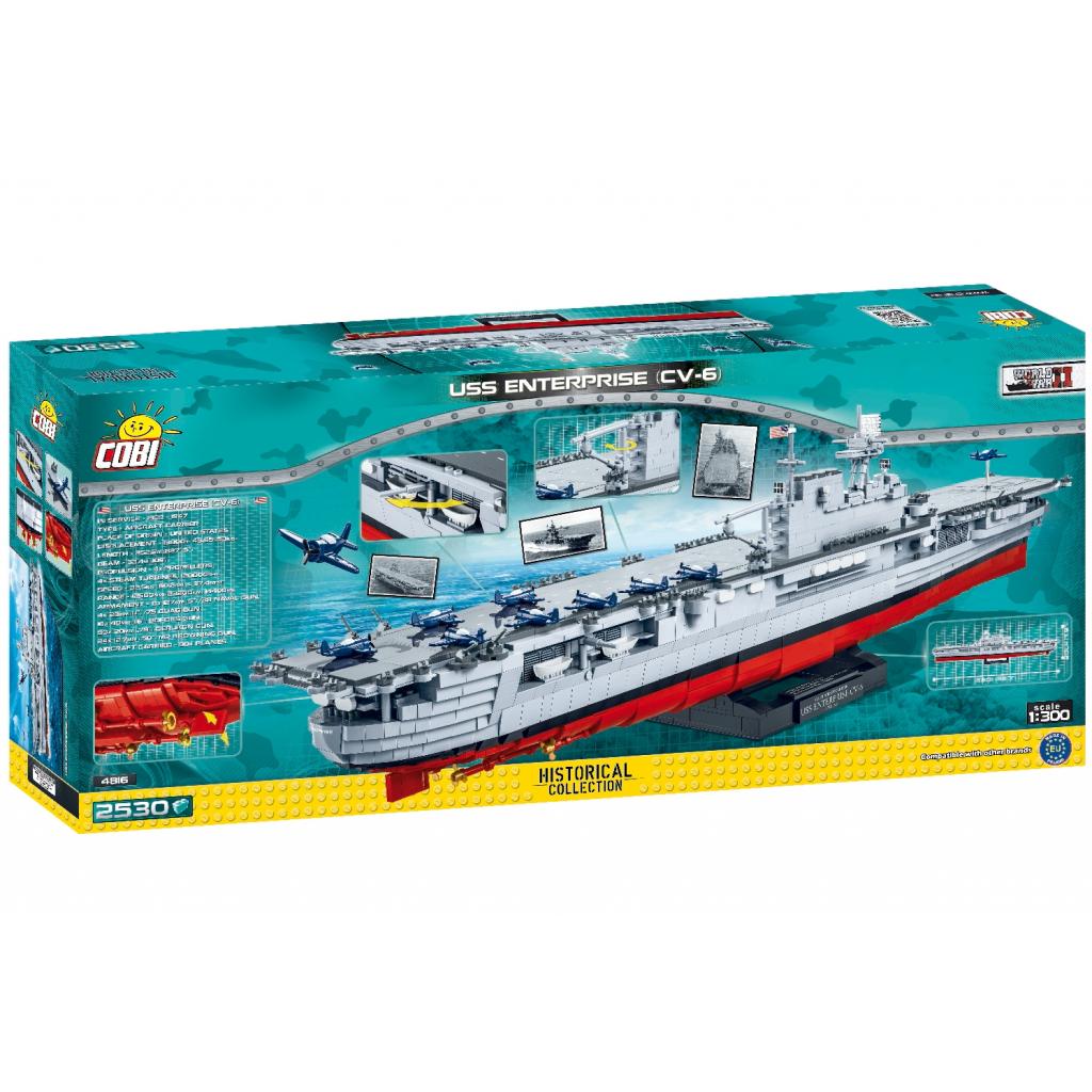 Конструктор Cobi Авіаносець Ентерпрайз CV-6 2530 деталей (COBI-4816) (397418) - зображення 3