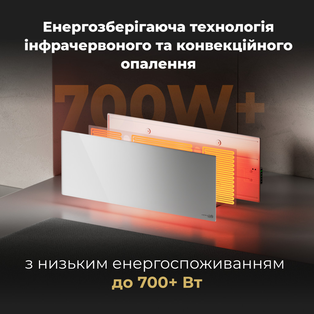 Обігрівач AENO Premium Eco Smart GH3S (AGH0003S) - изображение 5