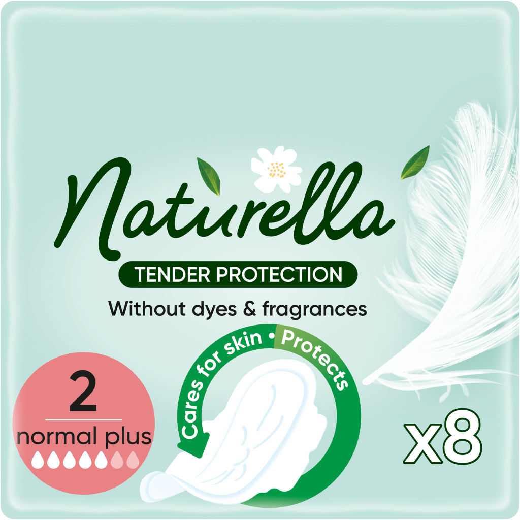 Гігієнічні прокладки Naturella Ніжний Захист Normal Plus (Розмір 2) 8 шт. (8700216045483) - зображення 1