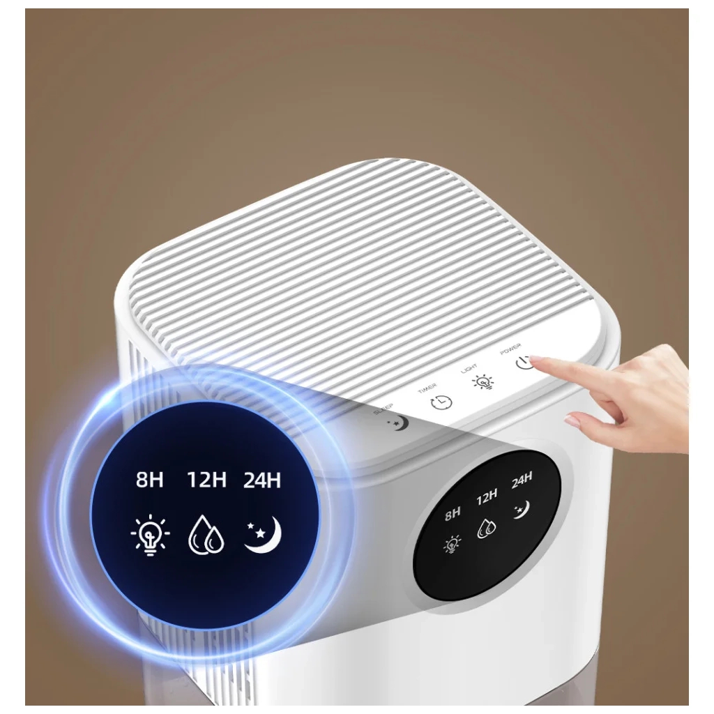 Осушувач повітря Hyundai HDSH003UA 350мл.на добу, 25м.кв, 22,5Вт, дисплей, ел.кер-ня, таймер (HDSH003UA) - зображення 11