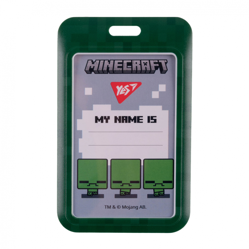 Бейдж Yes вертикальний Minecraft слайдер (940322) - зображення 1