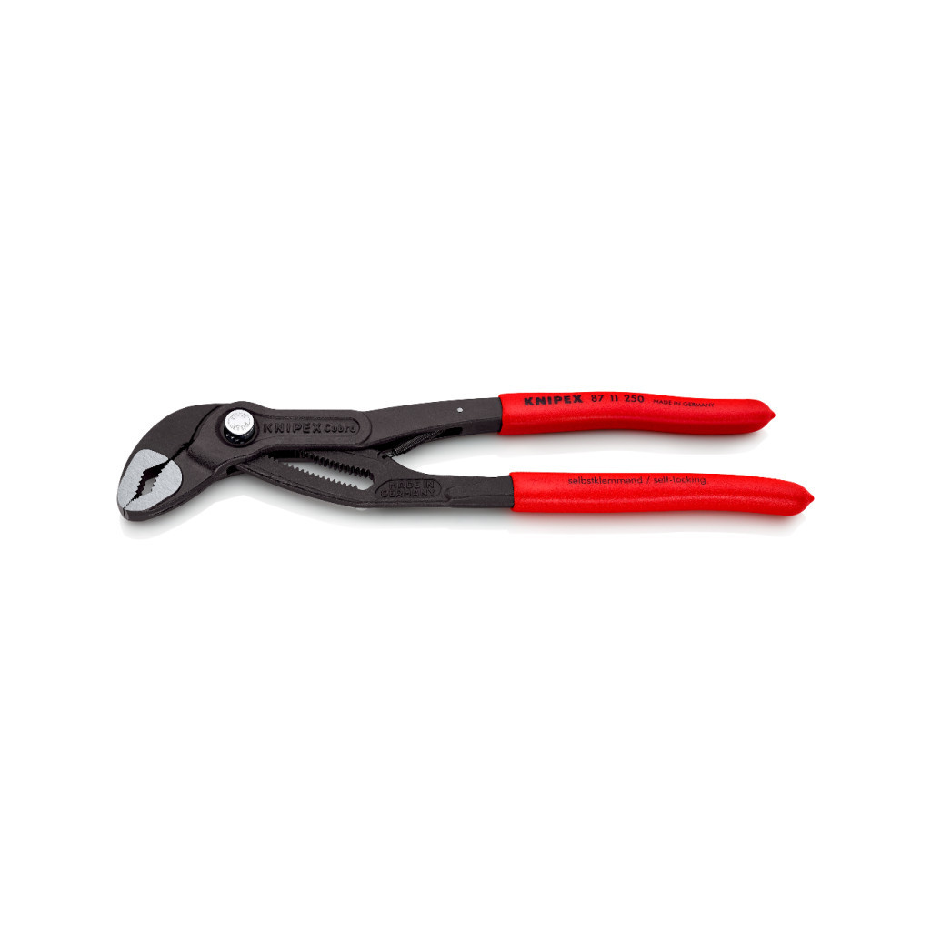 Кліщі KNIPEX сантехнічні Cobra matic з пружиною (87 11 250) - изображение 1