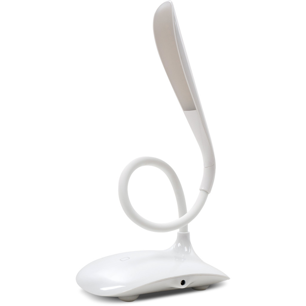 Настільна лампа ColorWay LED Portable & Flexible з вбудованим акумулятором 500mAh (CW-DL06FPB-W) - зображення 12