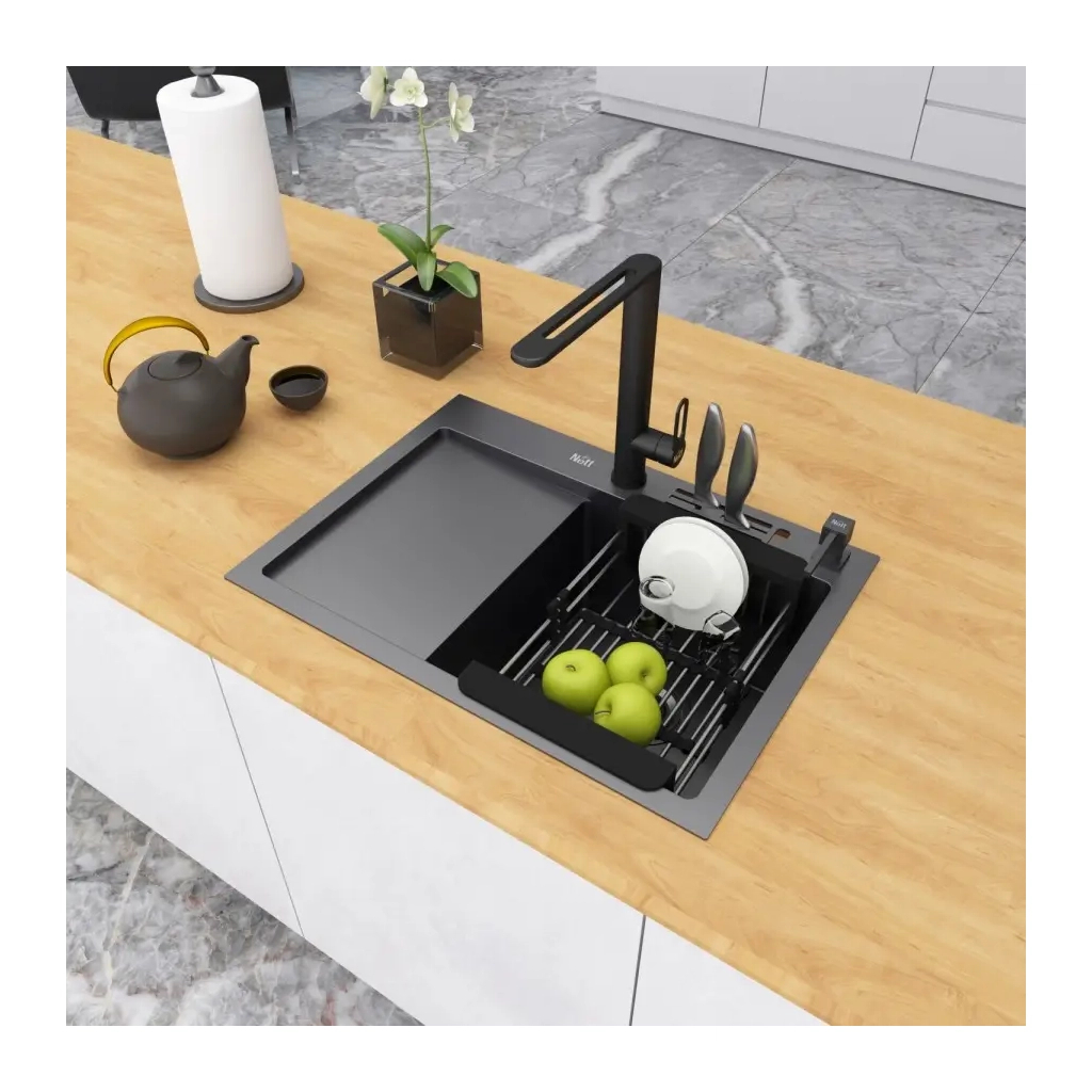 Мийка кухонна Nett NB-6045(R) (0431251) - зображення 9