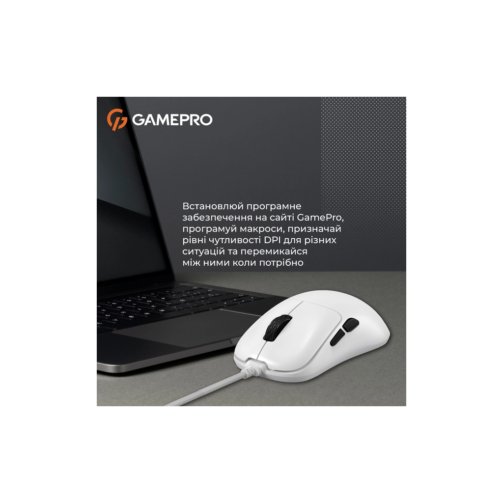 Мишка GamePro GM690W USB White (GM690W) - зображення 12