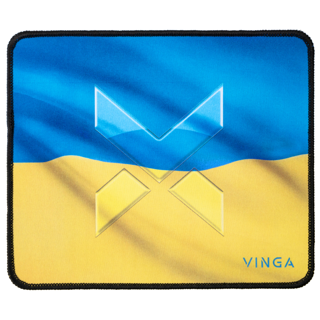 Килимок для мишки Vinga MP256 Flag of Ukraine - зображення 1
