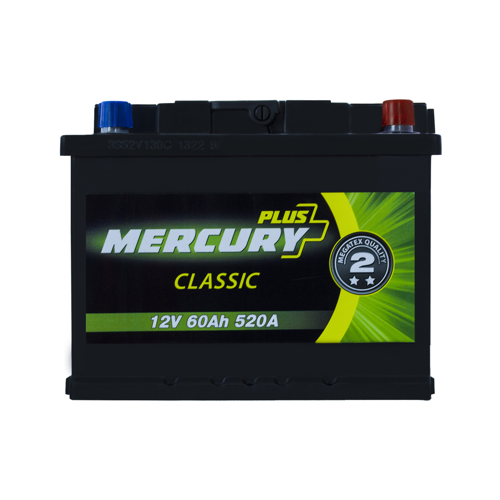 Акумулятор автомобільний MERCURY battery CLASSIC Plus 60Ah (P47295) - зображення 5