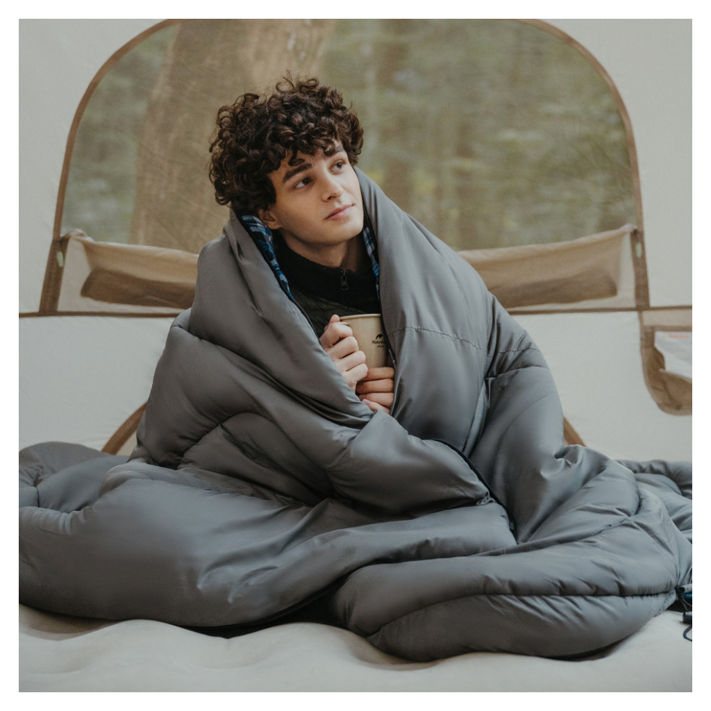 Спальний мішок Naturehike з капюшоном Clear Sky CNK2450WS042, сірий (6927595792049) - зображення 10