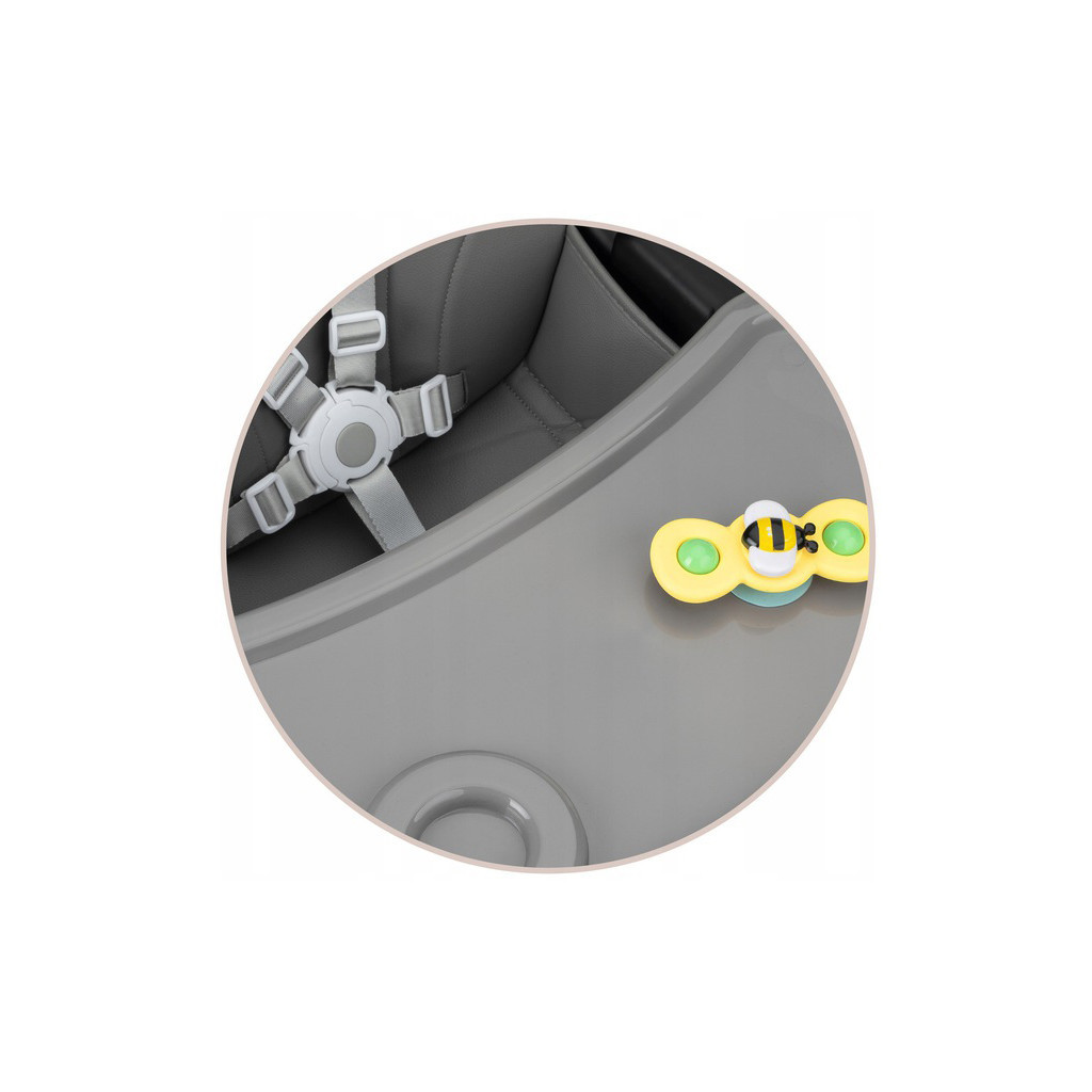 Стілець для годування MoMi Flovi black (KRKA00018) - зображення 7