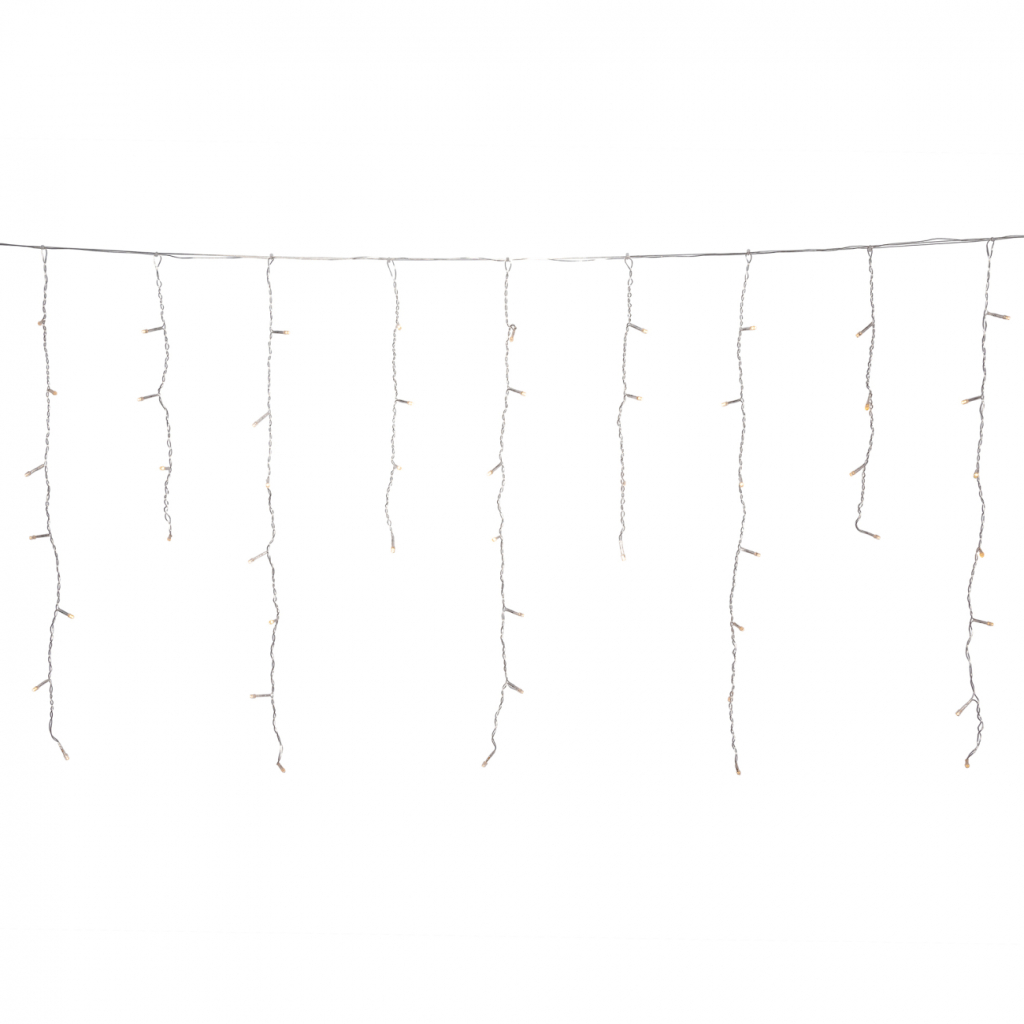 Гірлянда YES! Fun Бахрома 84 LED Різнокольорова 2 м Статична Конектор (974847) - зображення 2