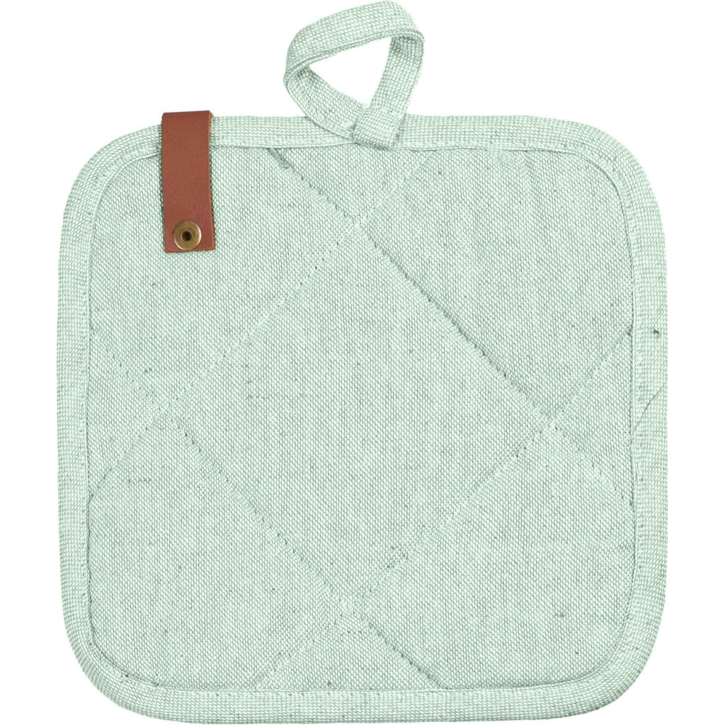 Кухонна прихватка Ardesto Oliver, 20х20 см, 100% бавовна, нап-ч: ватин, аквамарин (ART04OA) - изображение 3