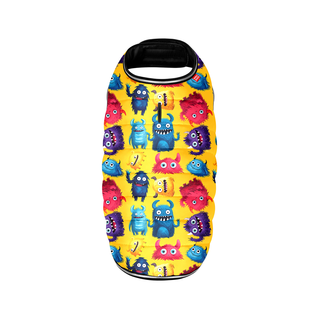 Курточка для тварин WAUDOG Clothes Накидка Мохнаті монстри M (504-4050) - зображення 3