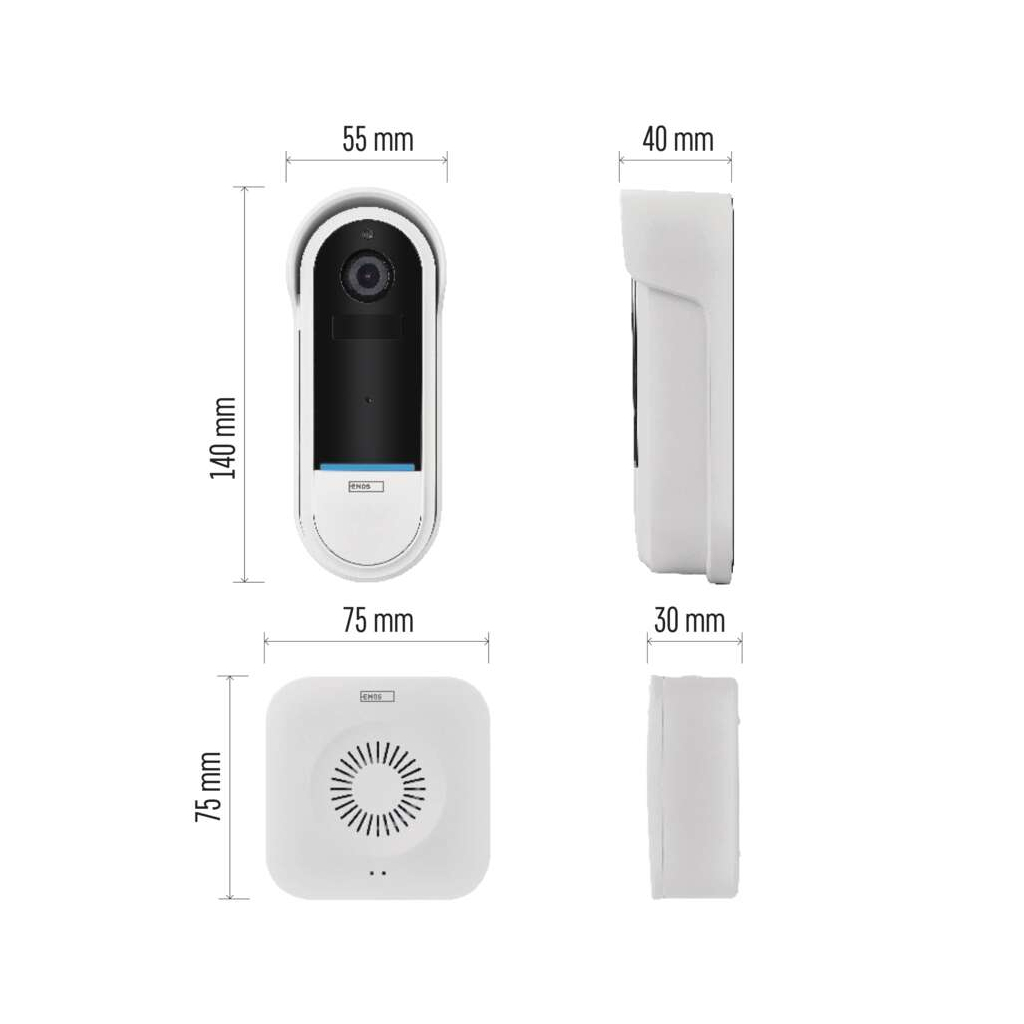 Відеодомофон EMOS GoSmart video Wi-Fi (H4032) - picture 11