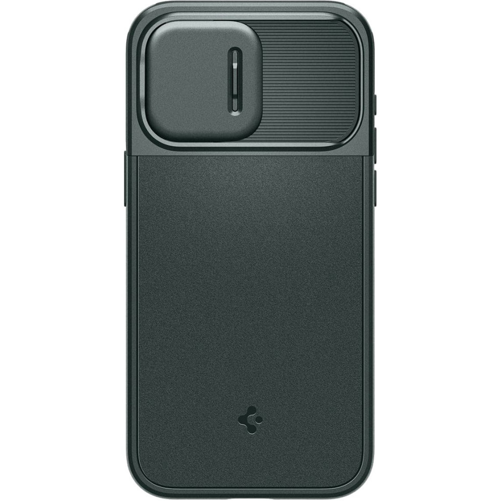 Чохол до мобільного телефона Spigen Apple iPhone 15 Pro Optik Armor MagFit Abyss Green (ACS06739) - зображення 1