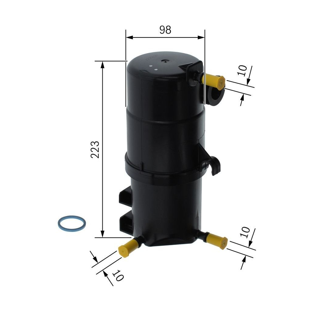 Фільтр паливний Bosch F026402278 - зображення 4