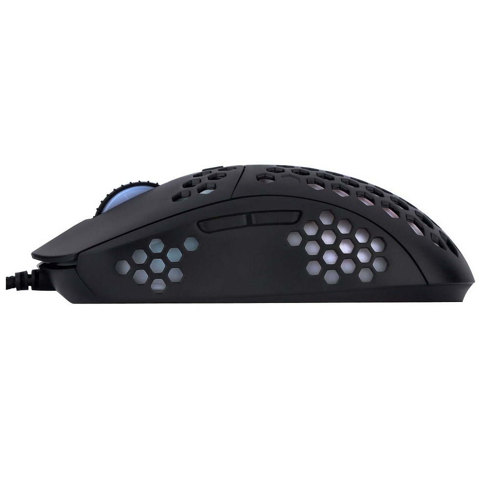 Мишка Marvo M399 RGB-LED USB Black - зображення 4