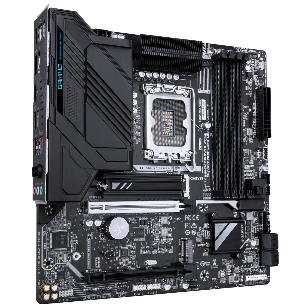 Материнська плата GIGABYTE B860M GAMING X WIFI6E - зображення 2