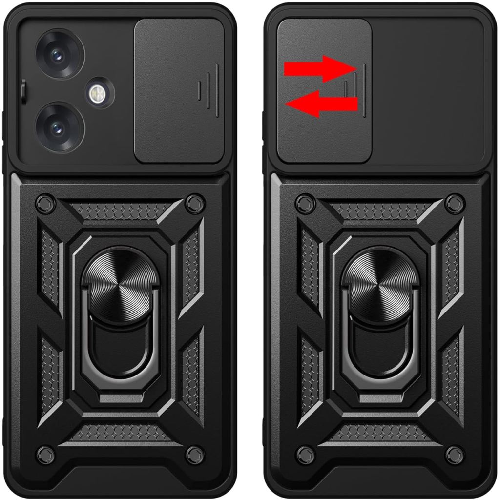 Чохол до мобільного телефона BeCover Military Realme Note 60/60X Black (713537) - зображення 2