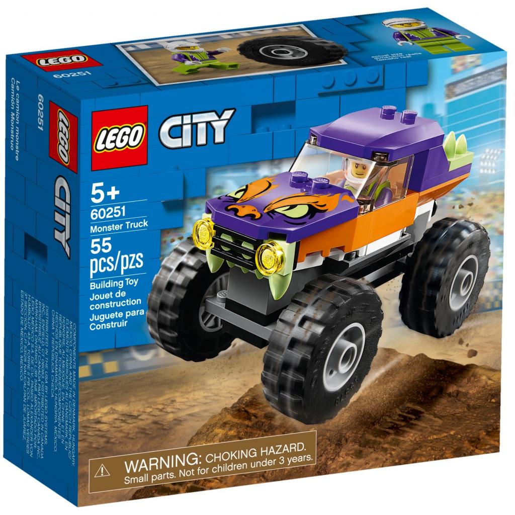 Конструктор LEGO City Great Vehicles Монстр-трак 55 деталей (60251) - зображення 1
