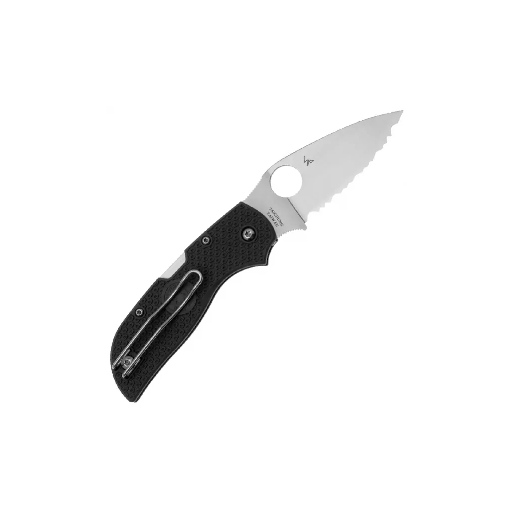 Ніж Spyderco Chaparral CTS XHP FRN Serrated Grey (C152SGY) - зображення 5