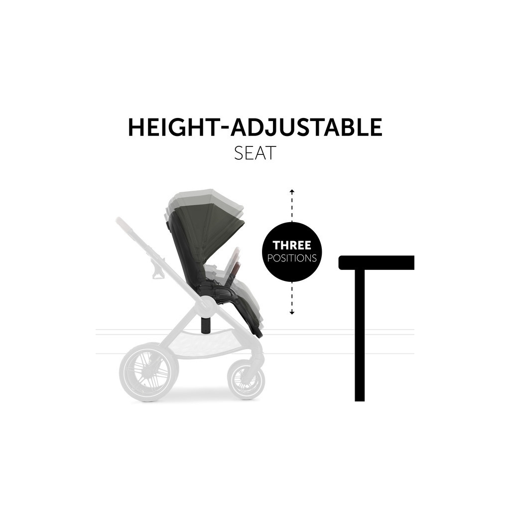 Коляска Hauck 2 в 1 Walk N Care Air (Dark Olive) (16549-2) - зображення 5