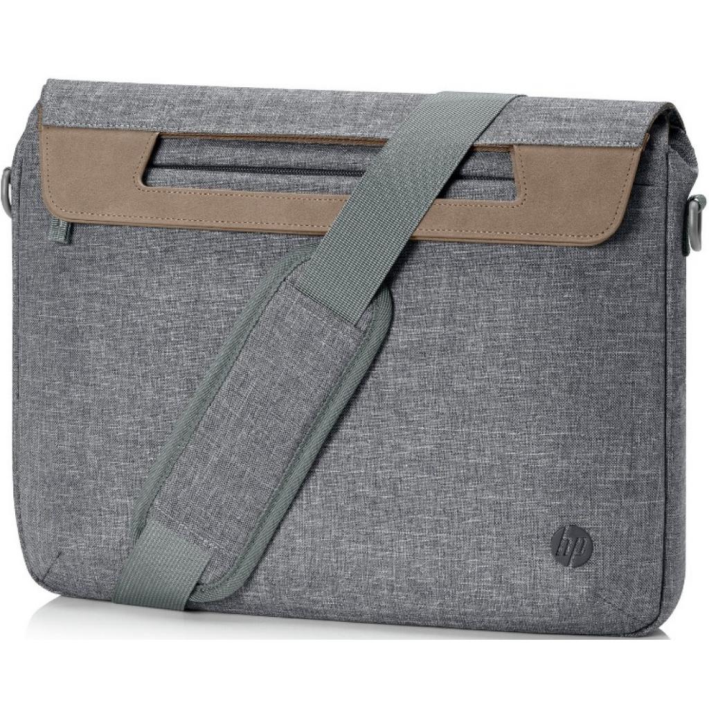 Сумка для ноутбука HP 14" Renew Briefcase, Grey (1A214AA) - зображення 1