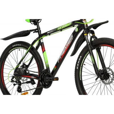 Велосипед Premier Tsunami 27 Disc 20" Black - Green - Red 2018 (SP0004692) - зображення 3