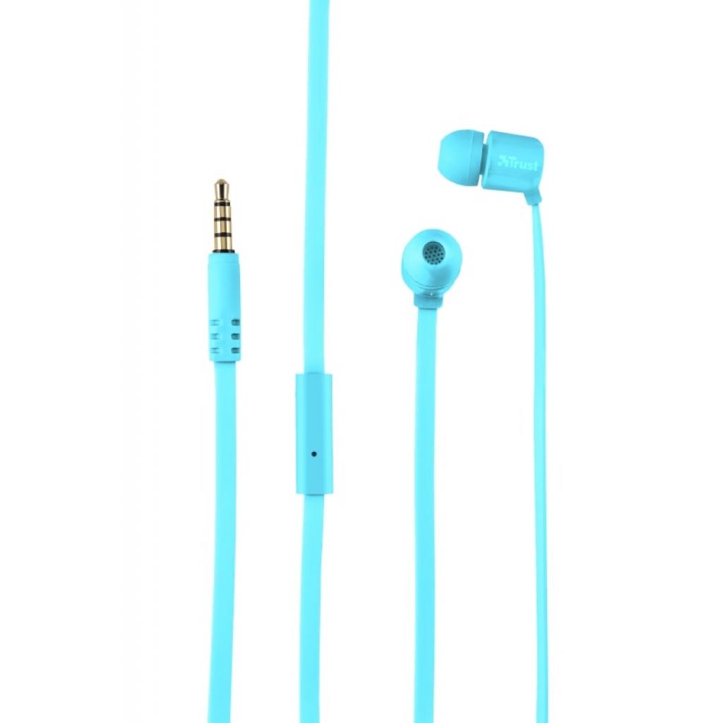 Навушники Trust Duga Mic Neon Blue (22107) - зображення 2