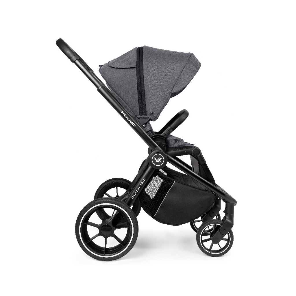 Коляска Muuvo 2 в 1 Quick 3.0 Iron Graphite XL (KM2V1Q3.0IGXL) - зображення 3
