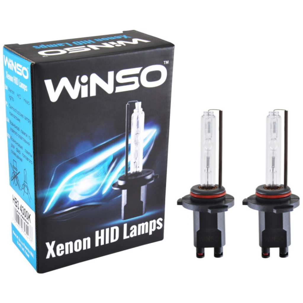 Автолампа WINSO HB3(9005) 4300K, 85V, 35W P20d (795430) - зображення 2